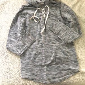 Tunic sweatshirt
